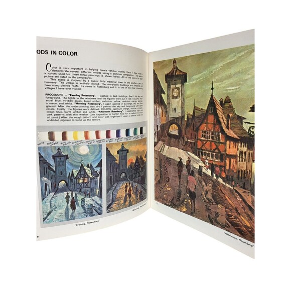 VTG Walter Foster Painting City & Village Streets Around The World Ralph Hulett - Picture 4 of 6